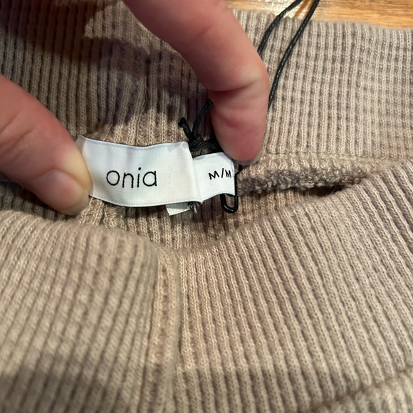 Onia Waffle Knit Biker Shorts - M - Picture 3 of 4